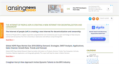 Desktop Screenshot of lansingnewsnow.com